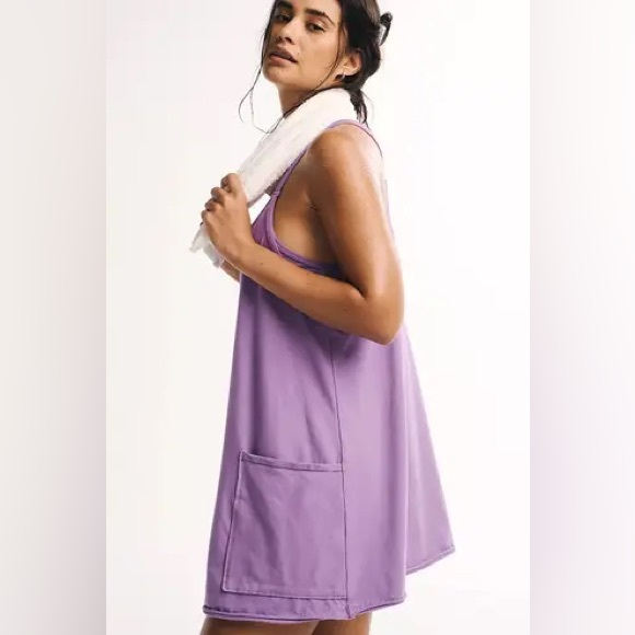 NWOT! FP Free People Movement Hot Shot Mini Dress Sz Medium - Picture 3 of 7